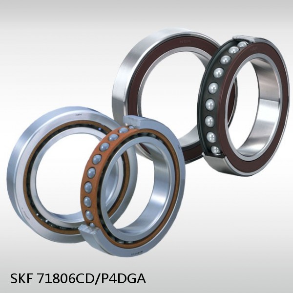 71806CD/P4DGA SKF Super Precision,Super Precision Bearings,Super Precision Angular Contact,71800 Series,15 Degree Contact Angle