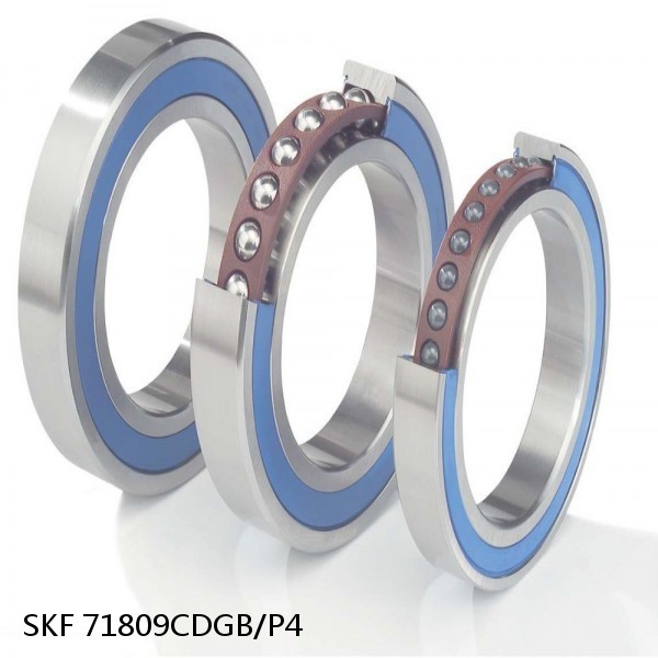 71809CDGB/P4 SKF Super Precision,Super Precision Bearings,Super Precision Angular Contact,71800 Series,15 Degree Contact Angle