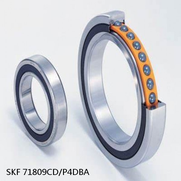 71809CD/P4DBA SKF Super Precision,Super Precision Bearings,Super Precision Angular Contact,71800 Series,15 Degree Contact Angle